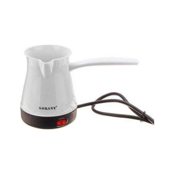 Sokany SK-219 Ηλεκτρικό Μπρίκι 600W με Χωρητικότητα 500ml White - Image 4