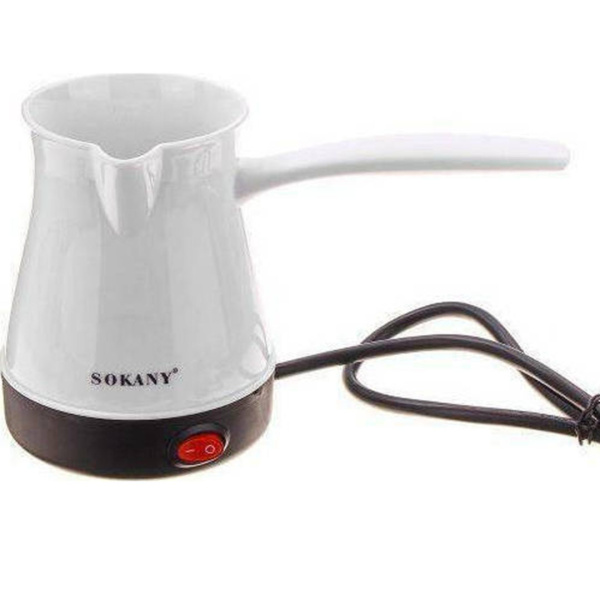 Sokany SK-219 Ηλεκτρικό Μπρίκι 600W με Χωρητικότητα 500ml White - Image 3