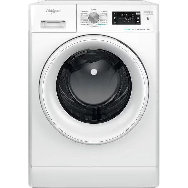 Whirlpool FFB 9489 WV EE Πλυντήριο Ρούχων 9kg 1400 Στροφών, A