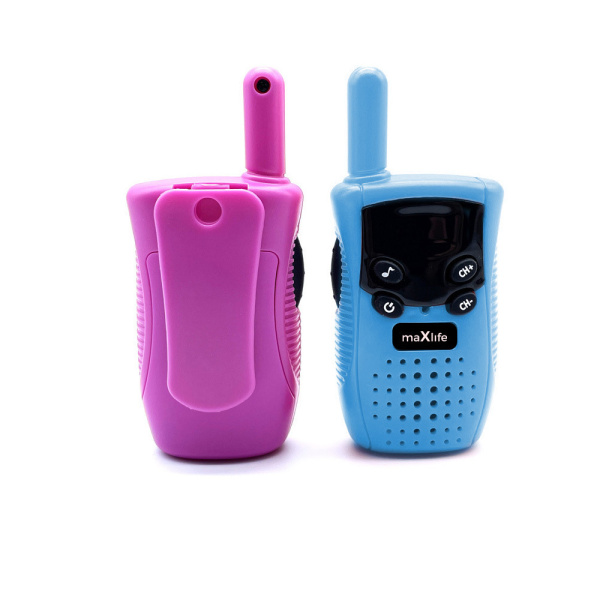 Walkie Talkie Maxlife MXWT-100 Μπλε-Ροζ (2 τεμ.)