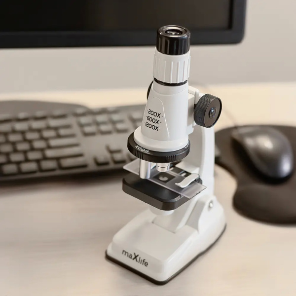 Maxlife microscope MXMS-100 white - Image 3